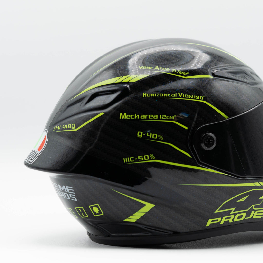 AGV | Carbon Fiber "Yellow Edition" 35 UNIDADES LIMITADAS