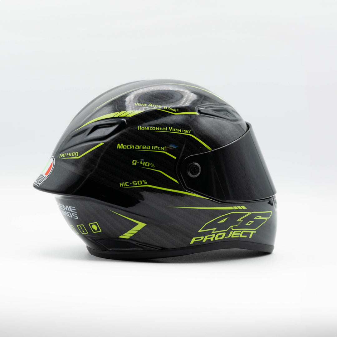 AGV | Carbon Fiber "Yellow Edition" 35 UNIDADES LIMITADAS